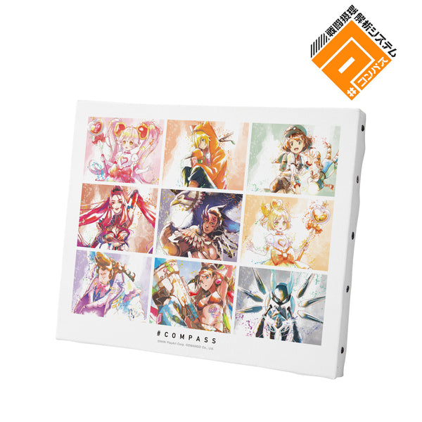『#コンパス 戦闘摂理解析システム』Ani-Art aqua label キャンバスボード ver.C